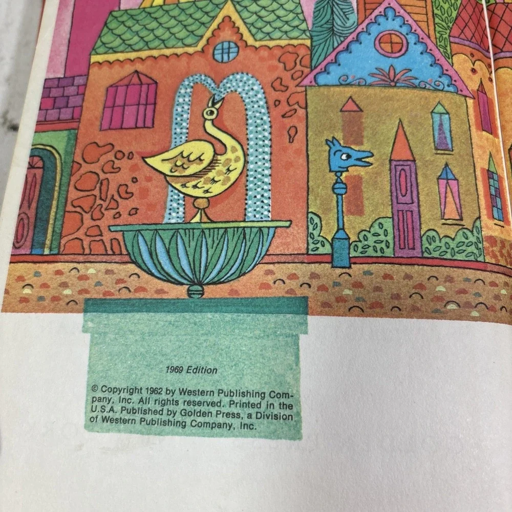 Vtg 1969 JONATHAN and The DRAGON Golden Beginning Reader IRWIN SHAPIRO HC Book